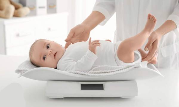 وزن گرفتن کودک