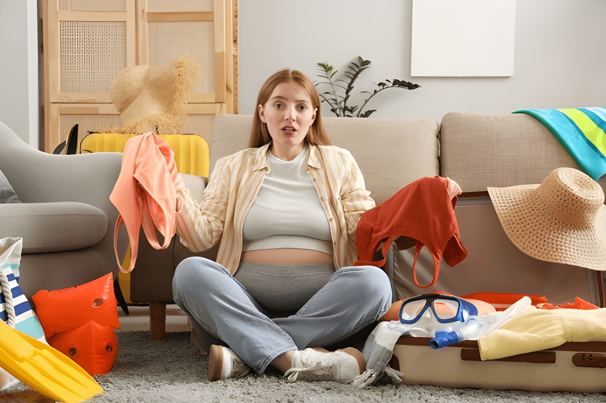 وسایل مورد نیاز در سفر بارداری