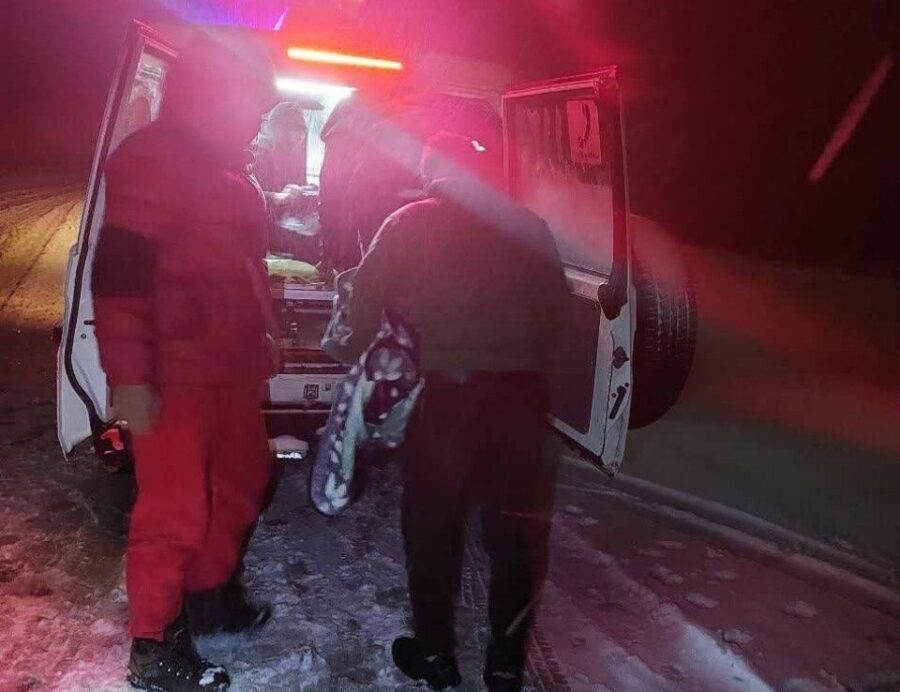 محبان: مادر باردار گرفتار در برف و کولاک «ایرج» نجات یافت