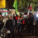 تداوم حضور حماسی مردم محلات زیر بارش باران در پنجاه و یکمین قرار عاشقی