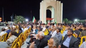 اجتماع باشکوه مردم انقلابی آبدان