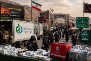 تامین مستمر دارو و تجهیزات پزشکی در مرزهای مهران و شلمچه