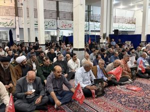 مراسم بزرگداشت اربعین شهید امت در خرم‌آباد برگزار شد