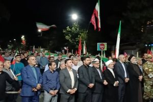 تداوم حضور سلماسی‌ها در مراسم‌های یادبود رهبر شهید انقلاب